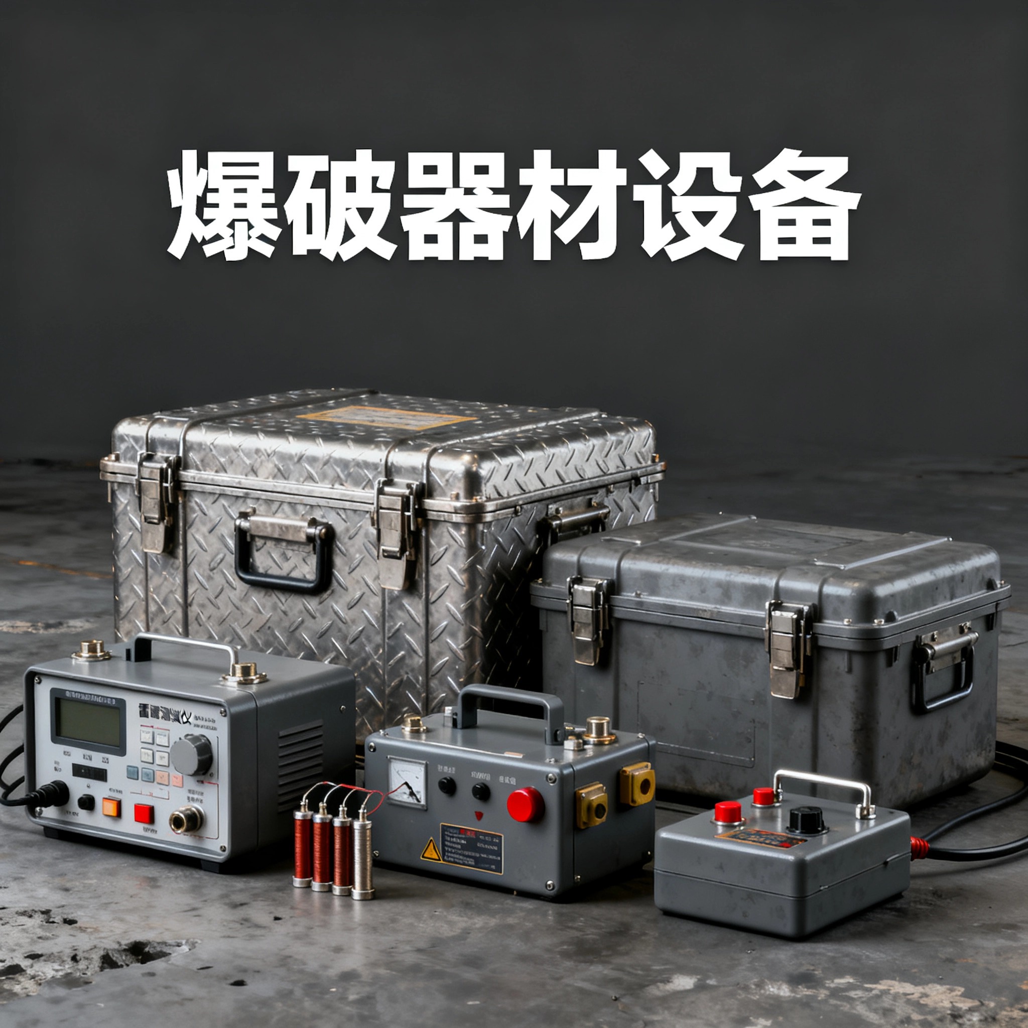 会山镇爆破工程师的“兵器库”：常用器材一册通